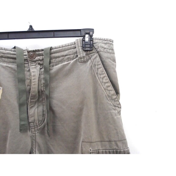 Aeropostale Mens Authentic Paratrooper Pocket Cargo Shorts Size 36 Gray - Picture 3 of 16